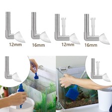 Tubo di scarico per acquario Attrezzatura per filtraggio dell'acqua Facile