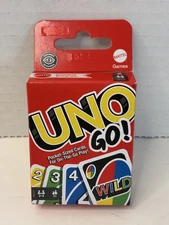 UNO Go Mini Card game1 Mini Travel Version. Pocket sized. Great Stocking Stuffer