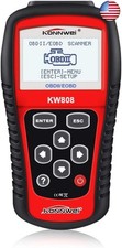 KONNWEI KW808 Auto OBDII Code Reader 2.8"Large Screen OBD2 Scanner with Full