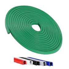 16.5FT 5M Universal Car Door Edge Protector Guards, No-Glue 16.5Ft Green