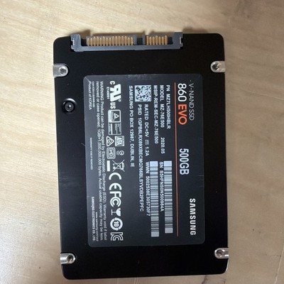 Samsung 860 EVO 500GB SSD SATA III 6Gb/s 2.5'' Internal Solid State Drive MZ-76E5
