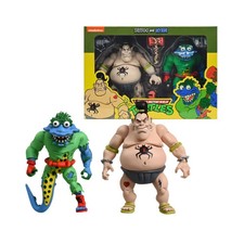 TMNT Tattoo and Wyrm NECA Cartoon 2-Pack 7-Inch Action Figures