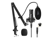 Maono PM320 Condenser Microphone XLR Kit w/ Boom Arm, Pop Filter, Shock Mount