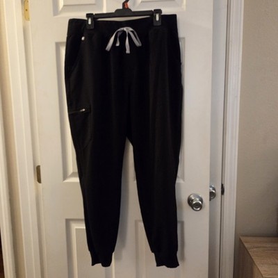 Figs Scrub Pants Womens XXL Black Zamora Jogger Technical Collection