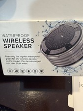 Johns Avenue Waterproof Wireless Speaker NIB charging cable IPX7 NEW B7