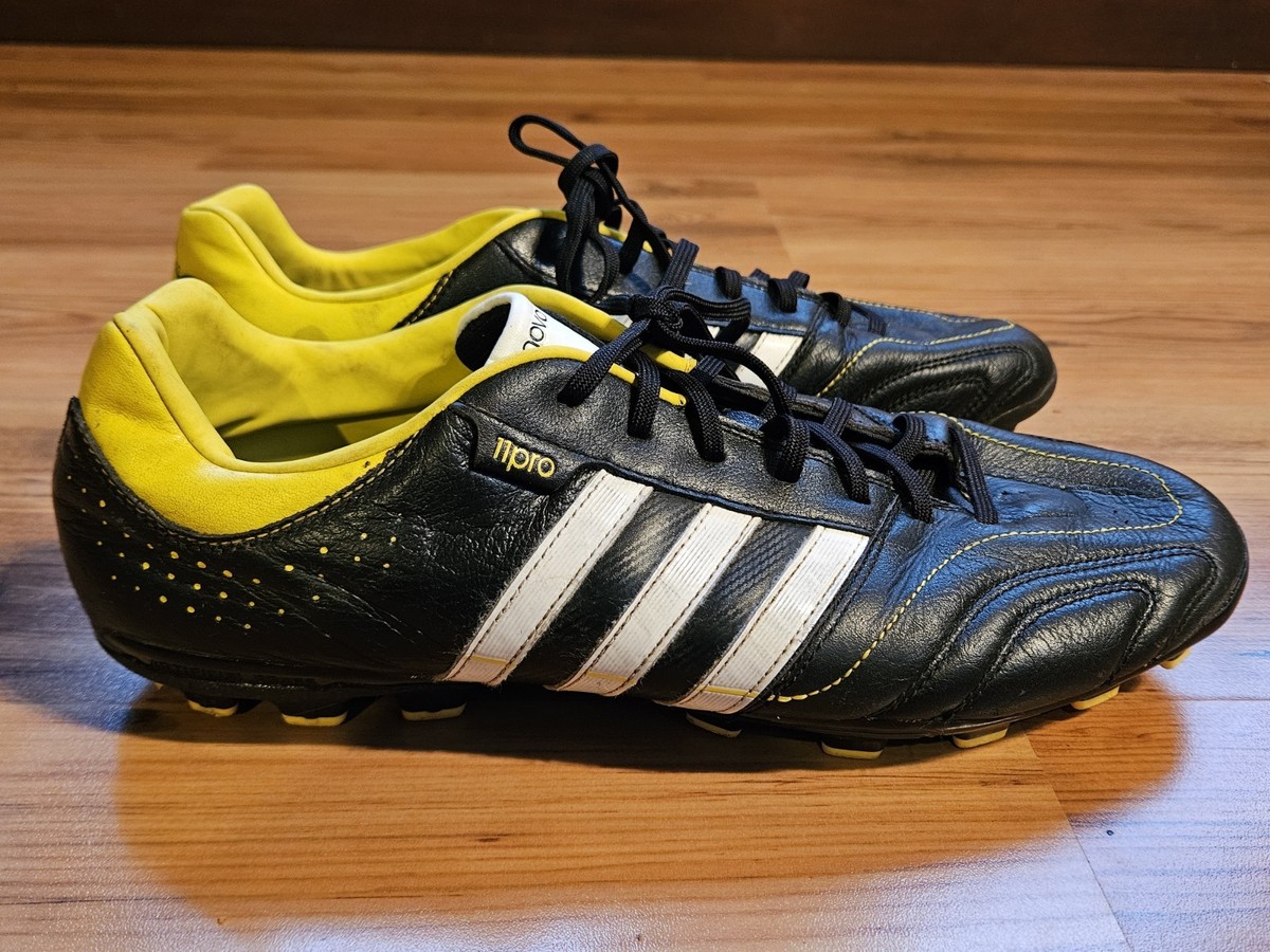 Adidas 11Nova 11Pro AG Q23824 Elite Black boots Cleats Men's