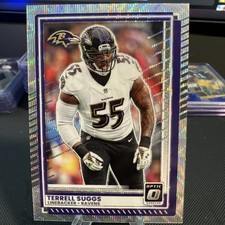 2025 Donruss Optic #96 Terrell Suggs Wave #/300