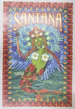 BGP 247 Santana Everlast Ozomatli October 2000 Concert Poster