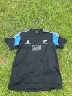 New Zealand All Blacks Rugby Union Shirt Jersey Top Adidas 2014 Mens Xl