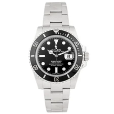 Rolex Submariner Date Stainless Steel Black Dial 40mm 116610LN Full Set