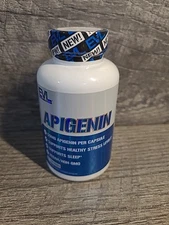 EVLution Nutrition, Apigenin, 30 Veggie Capsules Expires 10/2025