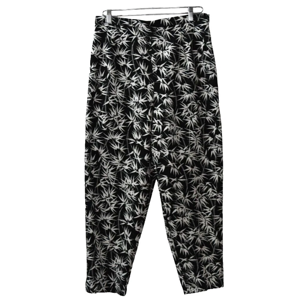 Pantalones Floral de bambú para Mujeres