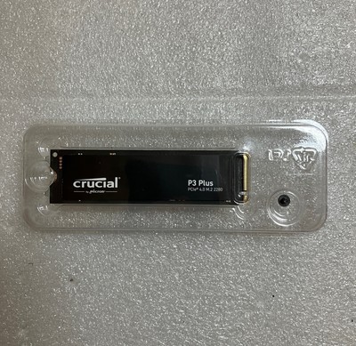 SSD NVMe Crucial P3 Plus 1 To - Pour PS5 - Gen 4 - Neuf Pour Augmenter Le Stockage