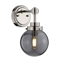 Elstead Kula Led Wandleuchte E14 Poliertes Nickel