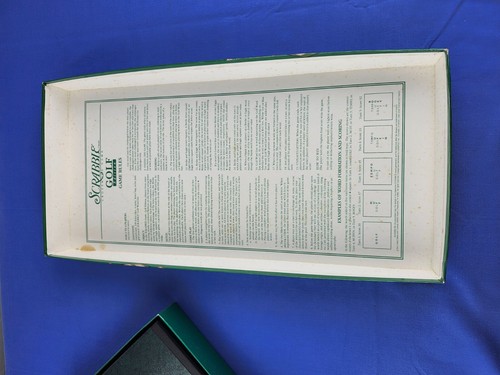 Scrabble Golf Edition Crossword Game USAopoly 2000 Sealed Tiles - Picture 5 of 6