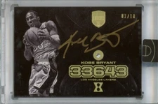 2017 Panini Kobe Eminence Kobe Bryant #36 33643 Career Points Diamond Auto 1/10