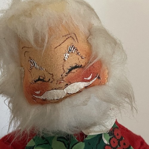 Annalee Mobilitee 13” Sitting Santa 1971 Made in the USA Santa Clause Xmas - Picture 3 of 7