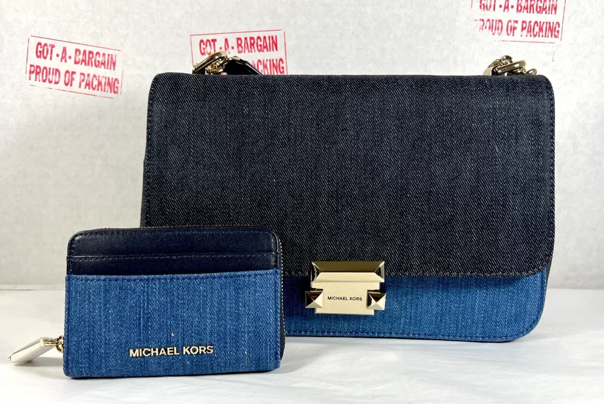 Michael kors sloan large chain shoulder deals