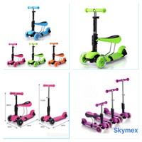 Kids 3 In 1 Scooters For Ages 3-6 ,6-10 Gift Mini Maxi Toddler Kick Kids 3 In 1 Scooters For Ages 3-6 ,6-10 Gift Mini Maxi Toddler Kick
