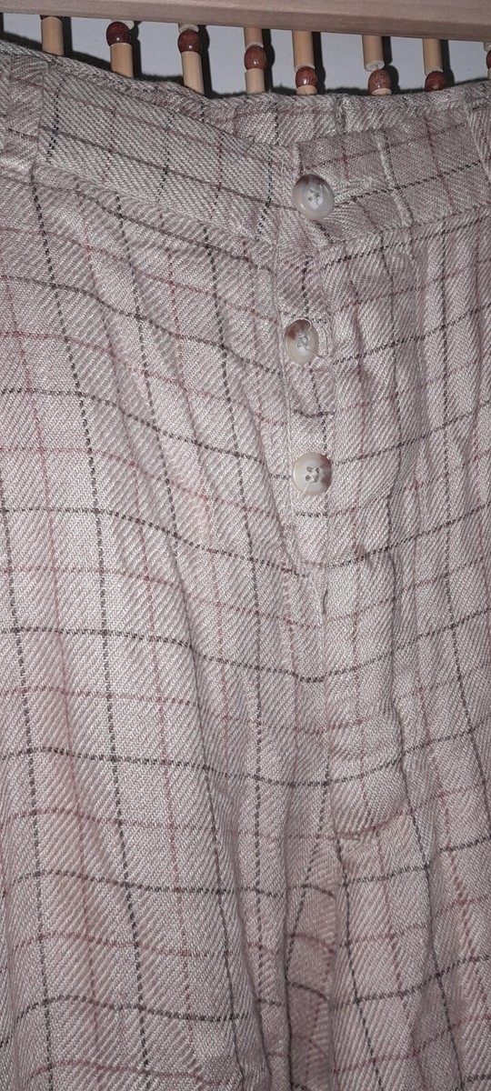 Vtg 90s POLO RALPH LAUREN 20s 30s Style Plaid Golf Knicker Buckle