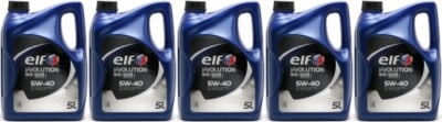 Elf Evolution 900 SXR 5W-40 Motoröl 5x 5 = 25 Liter