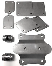 Fits Can Am Maverick MAX X3 X DS RS Turbo R 4 SEAT Roll Cage & Bumper Plate Kit