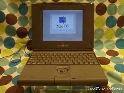 Apple Macintosh PowerBook Duo 270c 68030 12MB RAM 240MB HD Mac OS