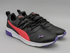 Puma Women's Black Pink Soft Foam Running Shoes Sneakers 374058-03 Size 11