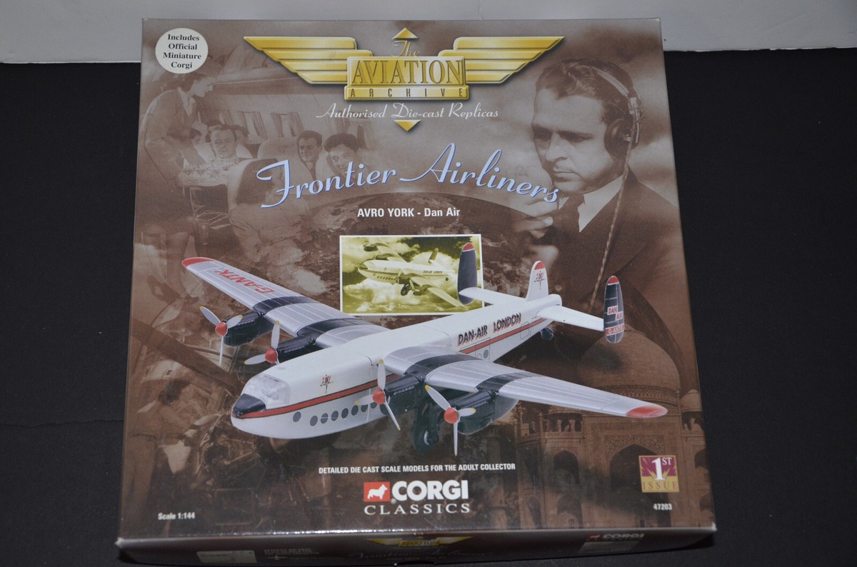 CORGI 航空アーカイブ AVRO YORK RAF ベルリン空輸 1/144 Corgi 47202 - York Diecast Model, BOAC, 