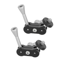 2x CAMVATE Ball Head Mount w/1/4" Male to Extendable Female fr Camera VideoLight