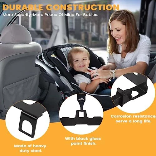 ISOFIX Universal Car Seat Mount Bracket,Child Safety Car Seat