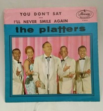 Platters I'LL NEVER SMILE AGAIN POP 45/PS 71847 PLAYS VG TO VG