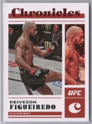 Deiveson Figueiredo SP 2023 Panini Chronicles UFC Red 42/199 #24