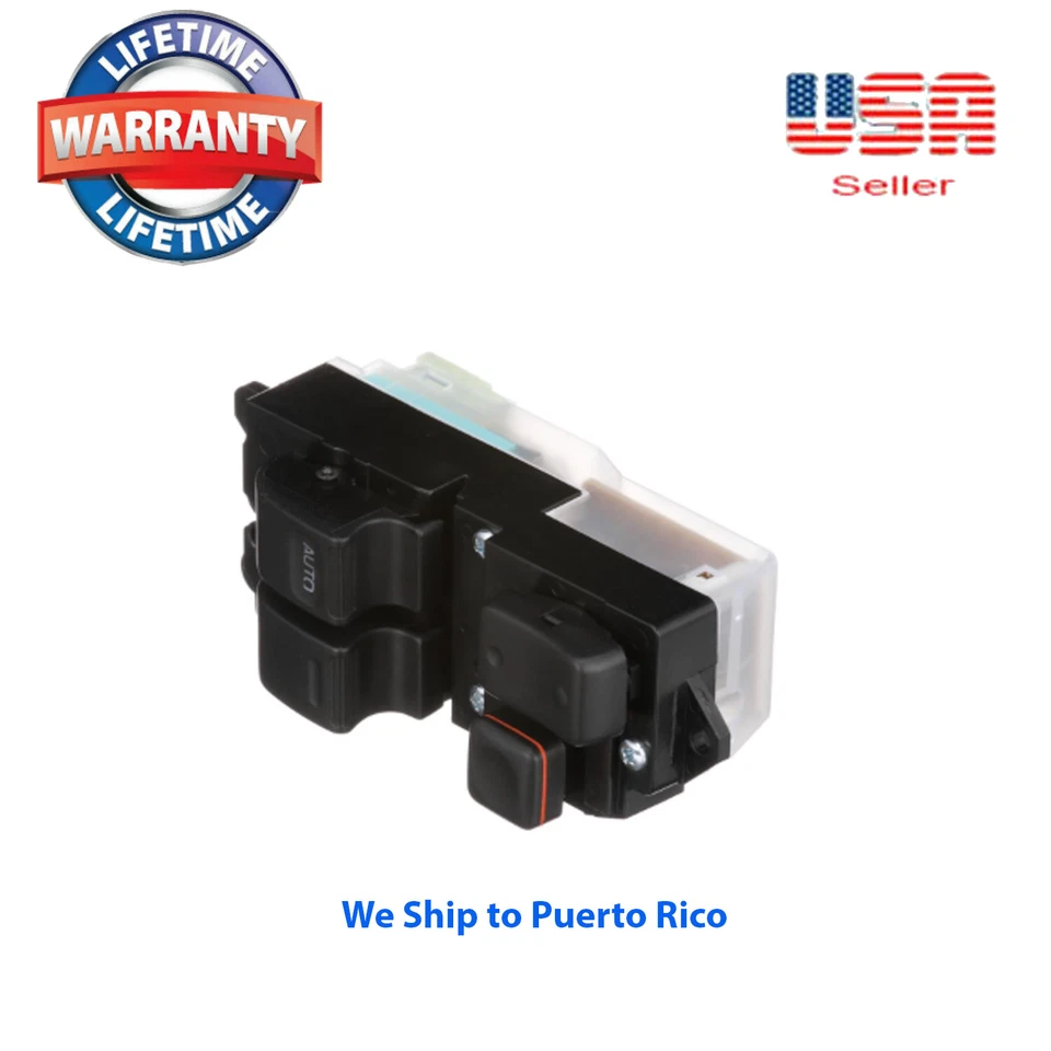 Interruptor maestro ventana eléctrica Toyota Pickup, T100 y Tacoma 1989-2000 84820-16060 Foto 2 de 4