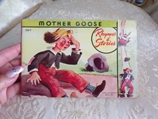 VTG Mother Goose Rhymes  Stories Not Dated