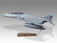 McDonnell Douglas F-4M Phantom FGR.2 19 RAF Desk Wood Airplane Model Large 1/48