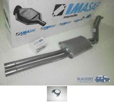 IMASAF Auspuff Mitteltopf +Anbauteile f&uuml;r Mercedes Pagode SL 230+250+280 W113