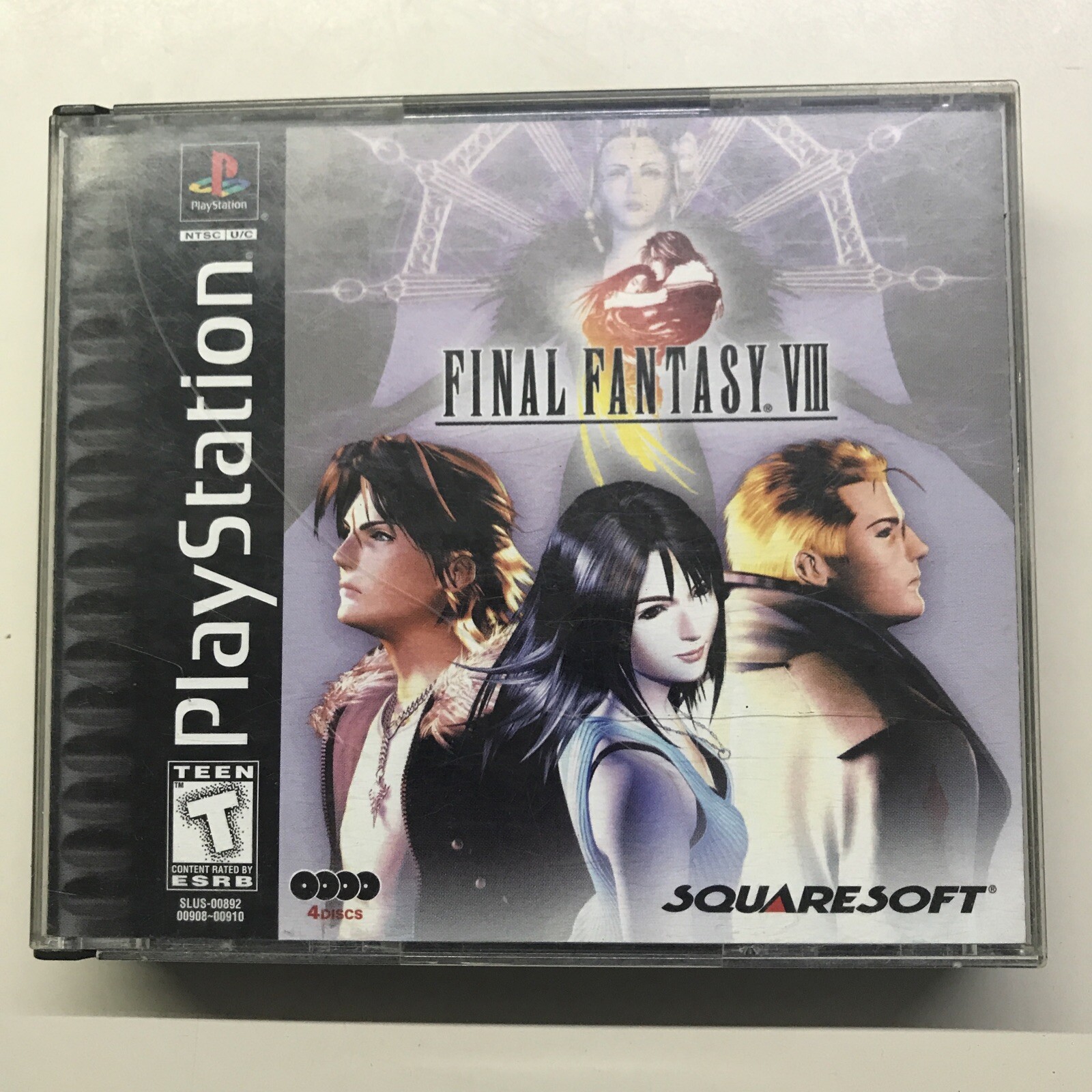 Final Fantasy VIII (8) PS Complete + Bonus Copy, Manual And Case