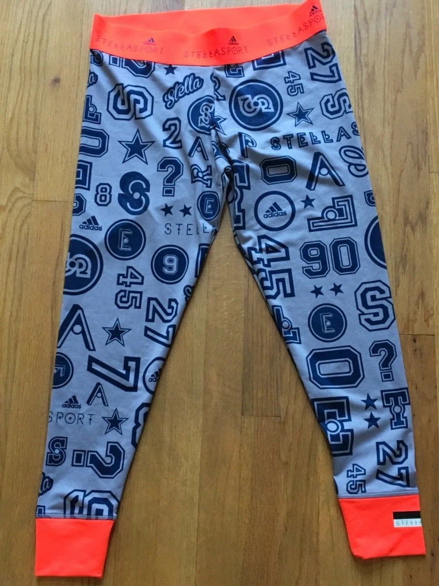 Adidas Stella McCartney Climawarm Logo Tights Size Large BRAND NEW