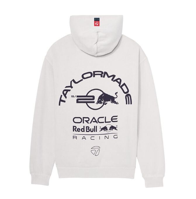 【限定品】【新品】TAYLORMADE × Red Bull フーディ　Ｍサイズ TaylorMade X Oracle Red Bull Signature Hoodie White (Size