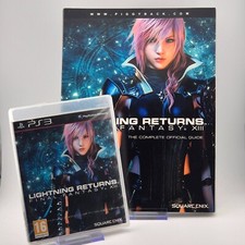Lightning Returns: Final Fantasy XIII -Official Guide + NEW Sealed PS3 Game