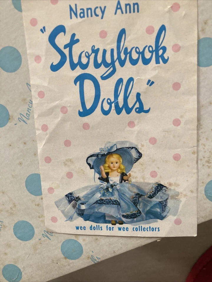 nancy ann storybook dolls Vintage New In Plastic Original Boxes - Image 3 of 4
