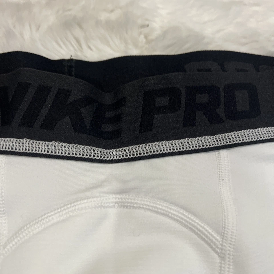 NIKE PRO Sz XL WARM MEN Compression TRAINING TIGHTS Style AT3131-100 - Image 4 of 4