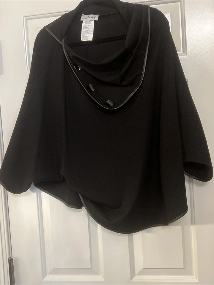 Joseph Ribkoff черный плащ/пальто - OSFA