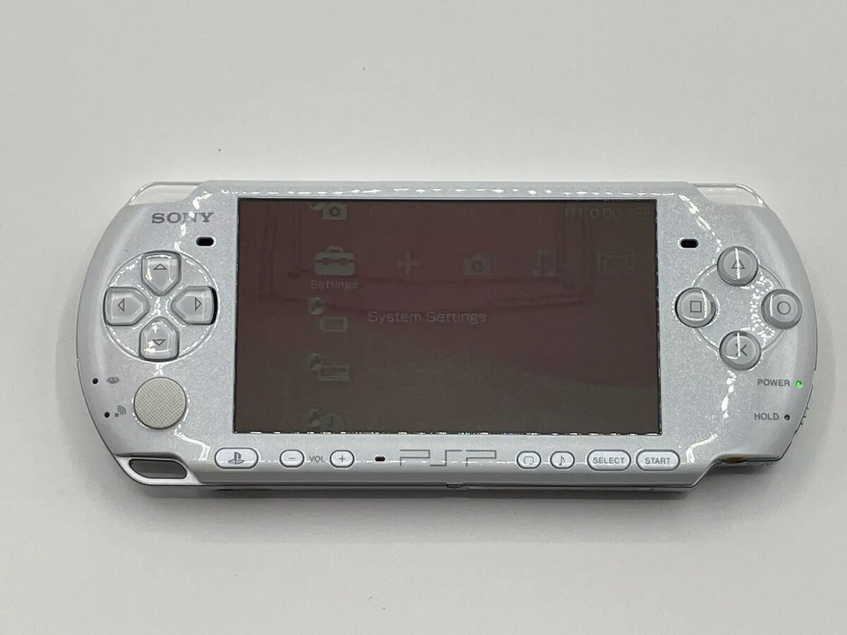 Sony PSP 3000 Pearl White Console Only Region Free No Sony PSP 3000 Pearl White Console Only Region Free No