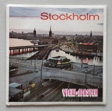 VINTAGE 1960's STOCKHOLM VIEW MASTER REELS C 510 MADE IN BELGIUM