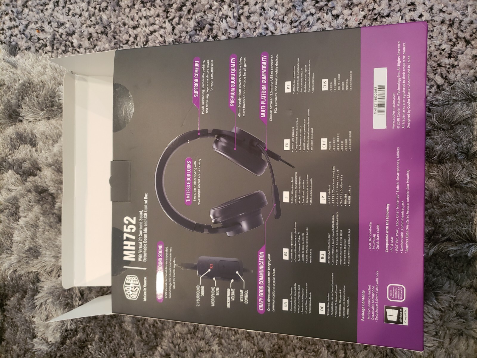 Cooler Master MH-752 Surround Sound 