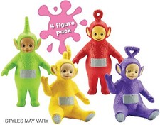 Giochi Preziosi - Teletubbies Set 4 Personaggi Giocattolo, Alto 9 cm secondo ass