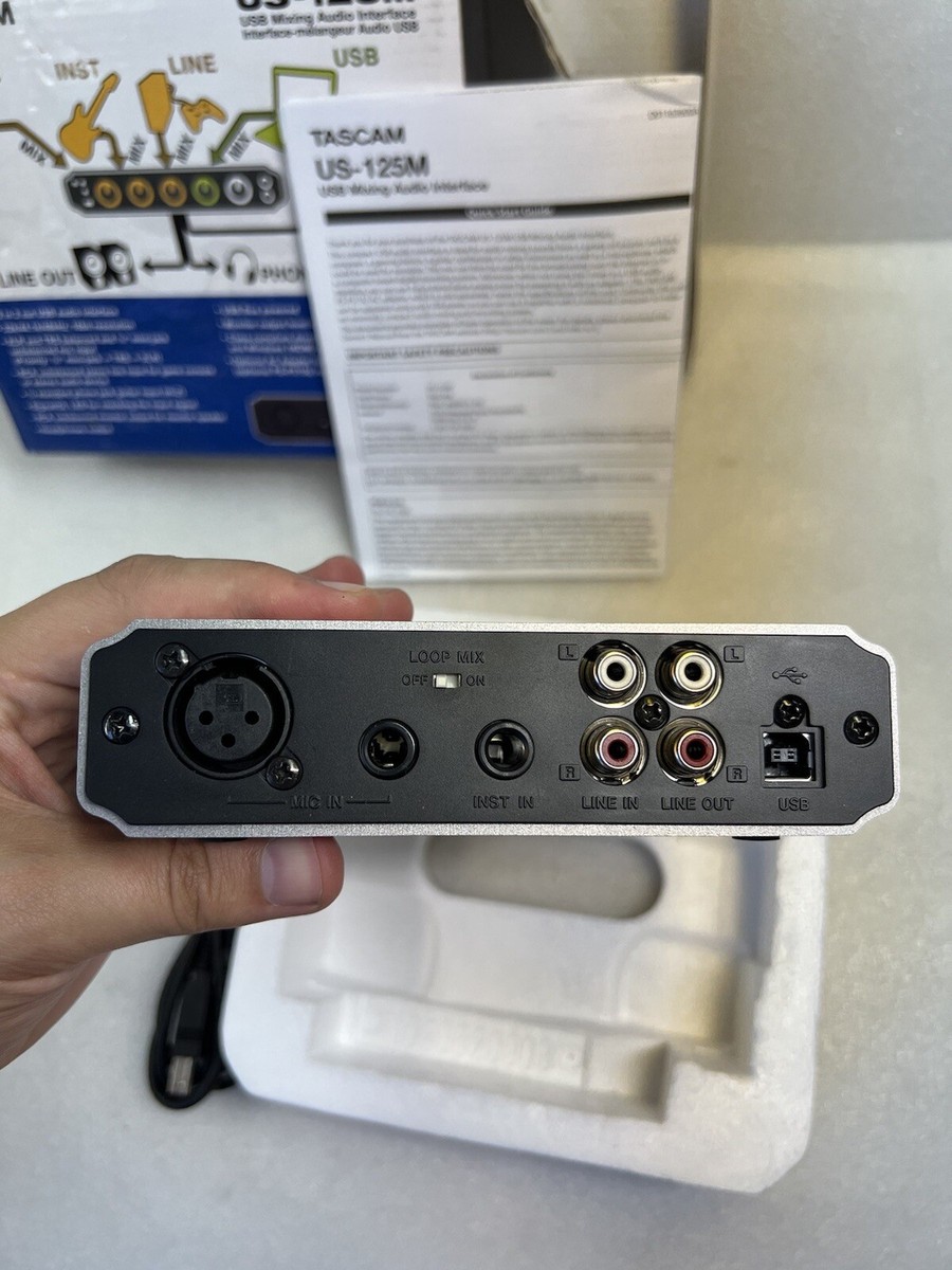 その他 TASCAM US-125M US-125M | USB Audio Interface with Mixer Function | TASCAM