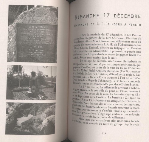 NEUF LIVRE ARDENNES 44 : DU SANG DANS LA NEIGE guerre Kampfgruppe Peiper G.I.'s - Picture 8 of 10